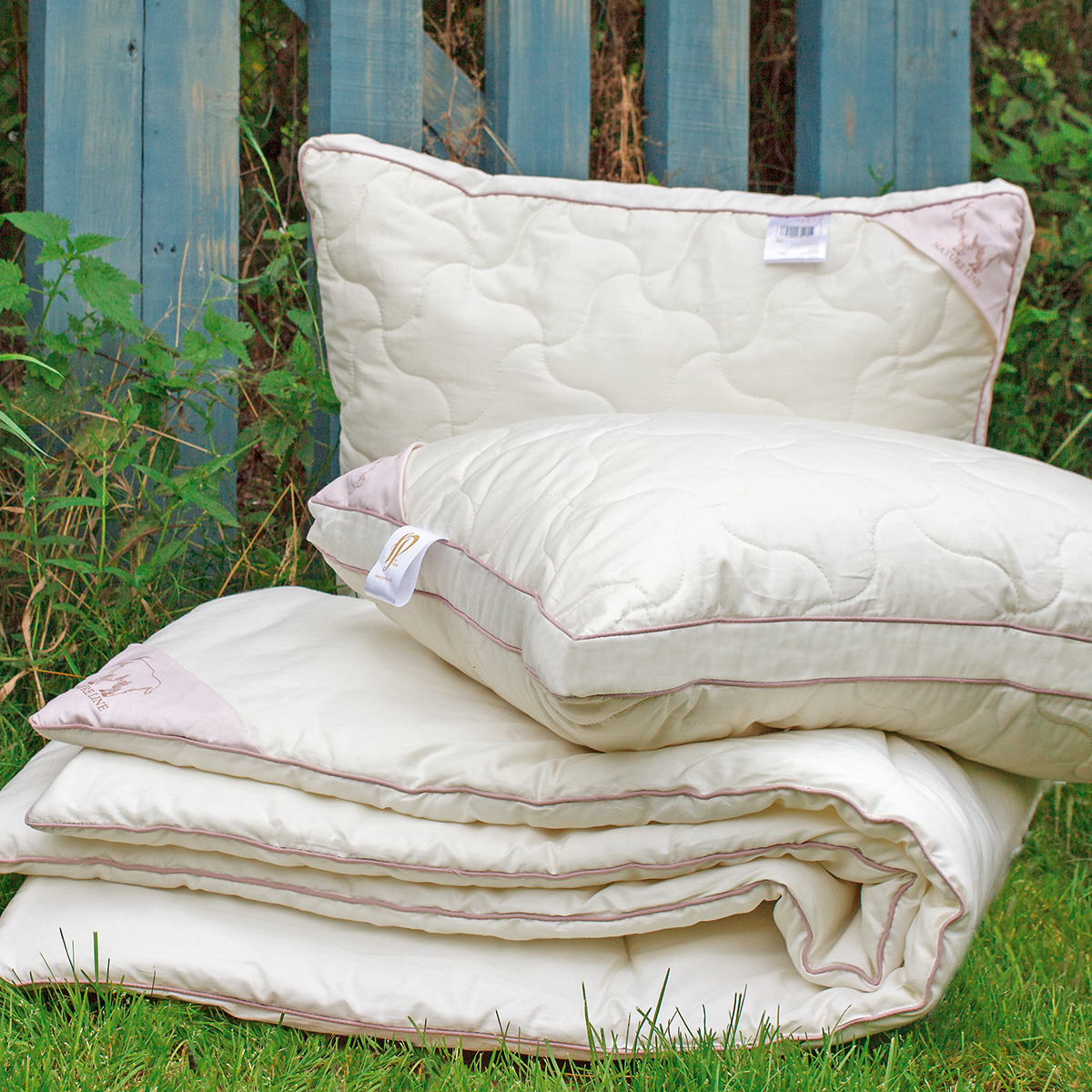 Одеяло зимнее в молочном сатине | ОДЕЯЛО ЗИМНЕЕ «КАШЕМИР»