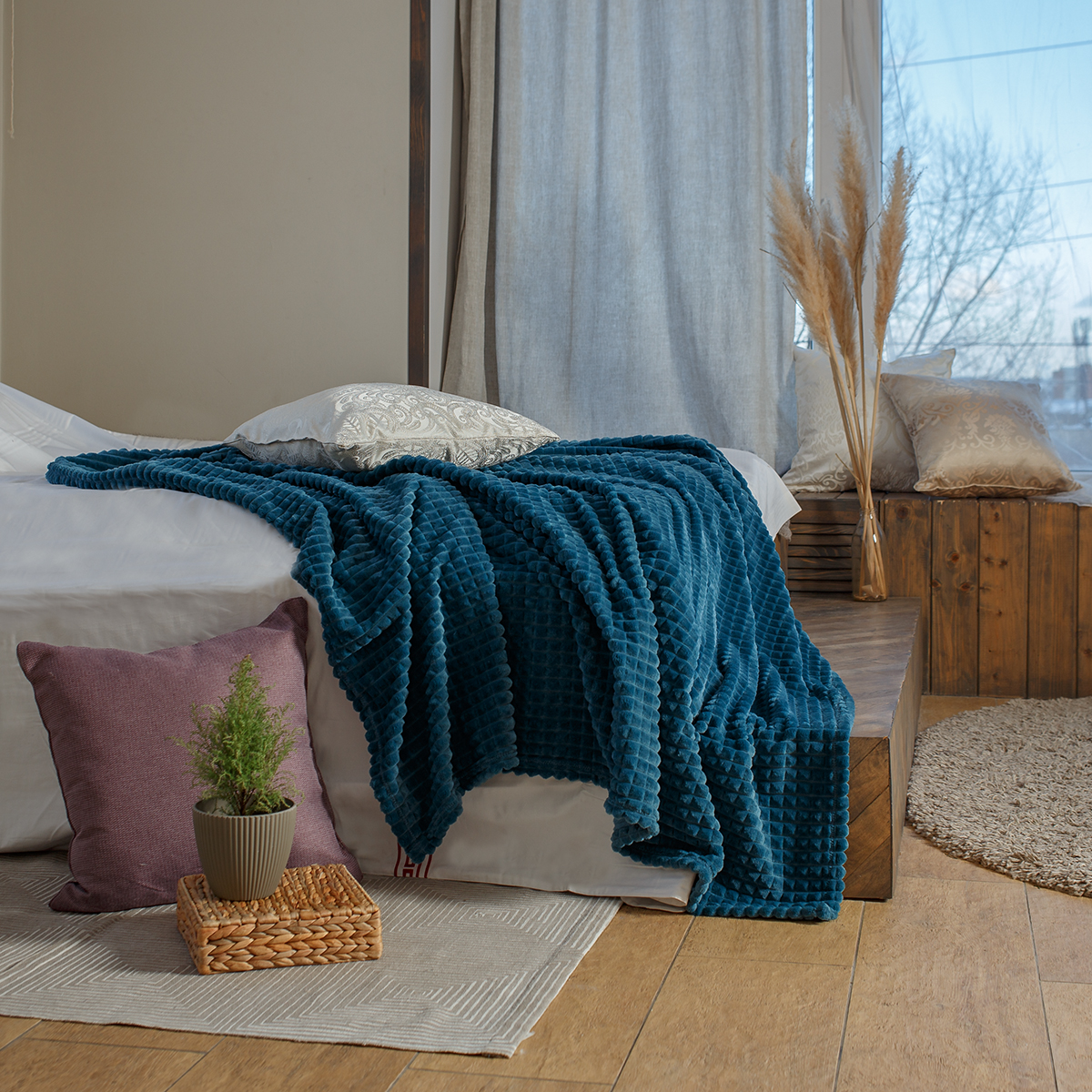 Плед | Soft Плед Изумруд