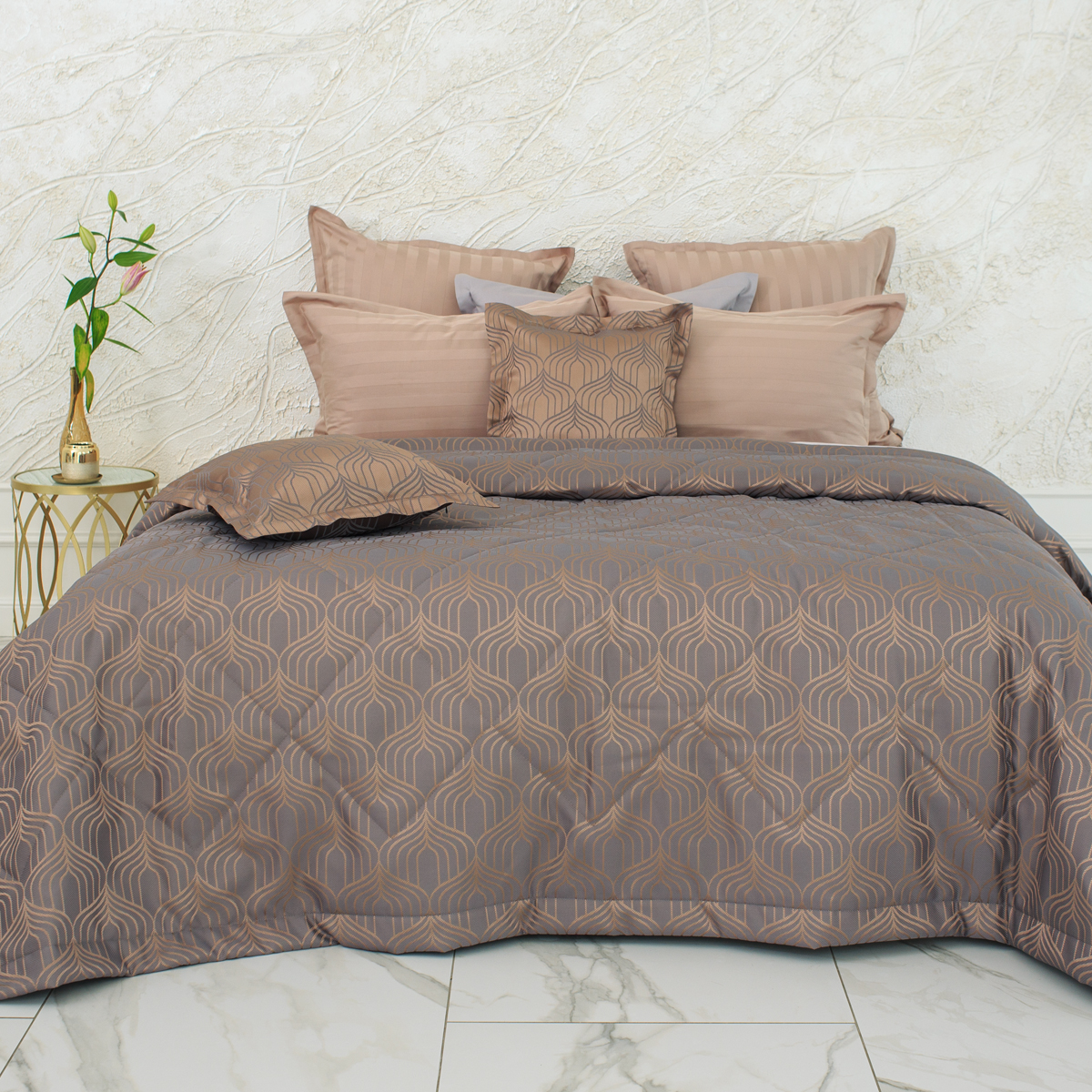 Покрывало | ПОКРЫВАЛО ILLUSION MOKA