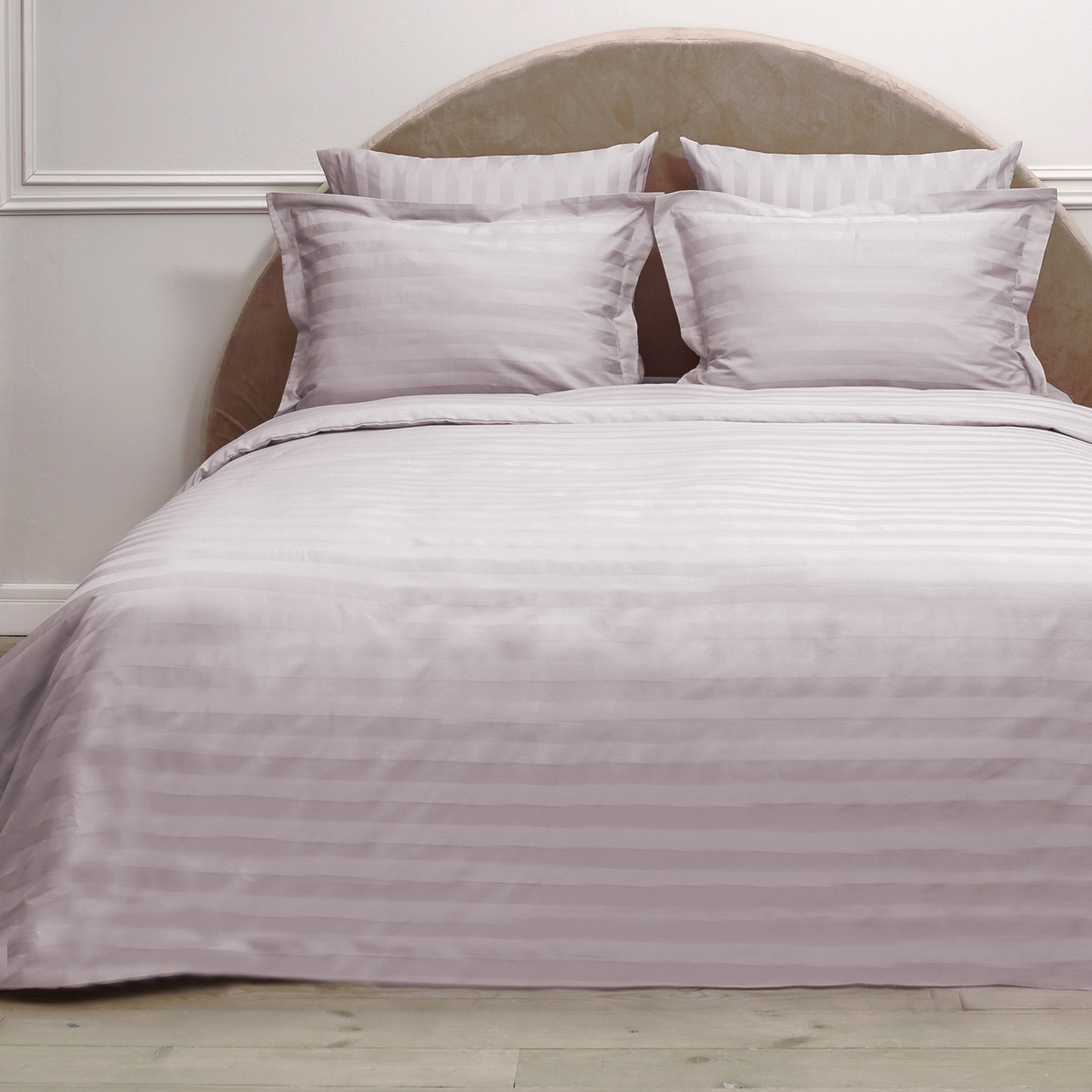 Постельное бельё Страйп-сатин | ПОСТЕЛЬНОЕ БЕЛЬЕ СТРАЙП-САТИН ФИАЛКОВЫЙ