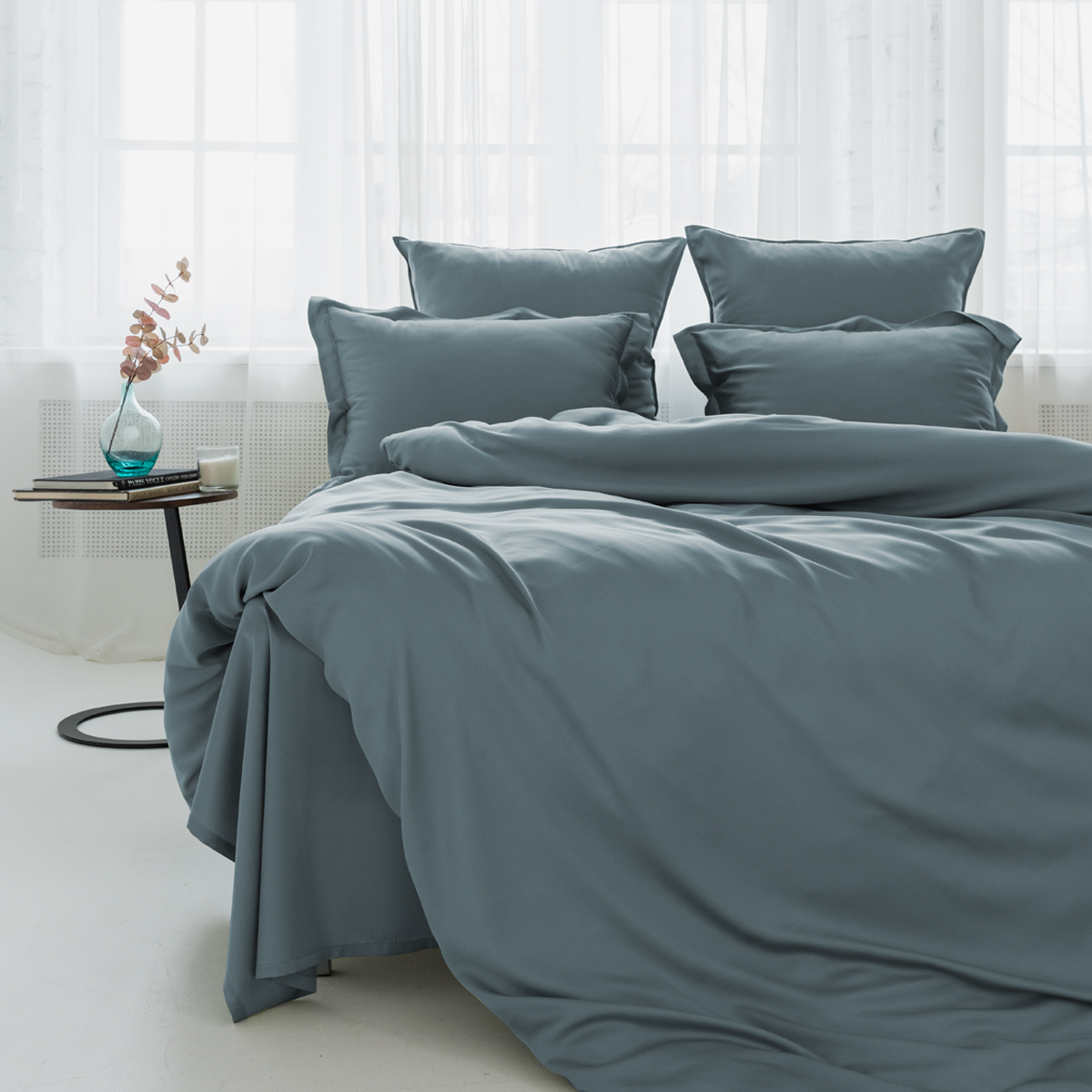 Постельное бельё  Tencel | ПОСТЕЛЬНОЕ БЕЛЬЁ TENCEL BLUE