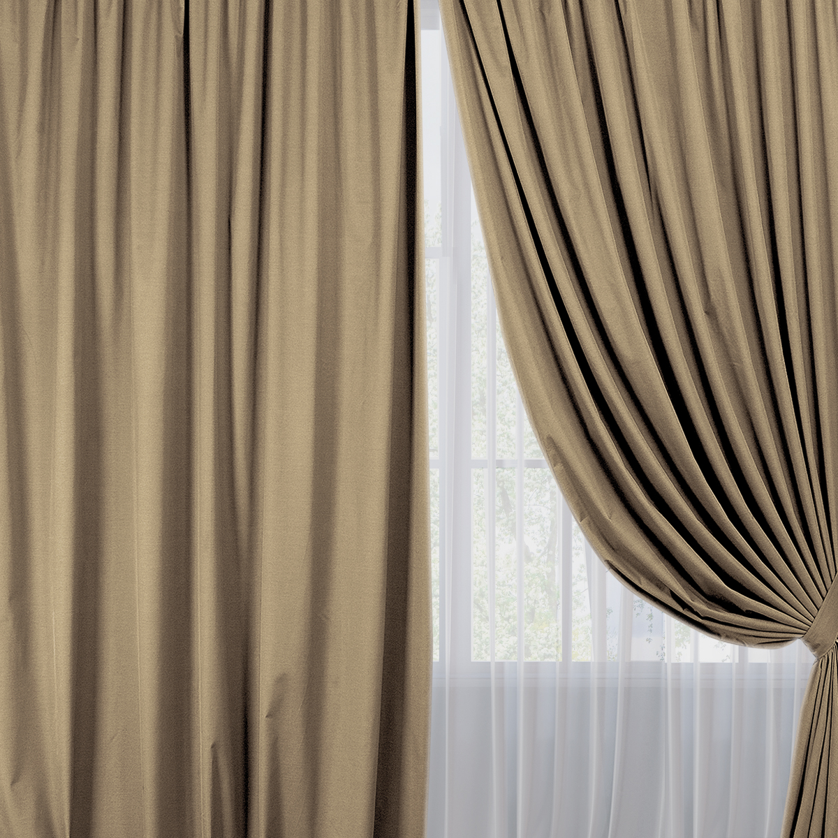 Шторы | BLACKOUT ТЕМНО-БЕЖЕВЫЙ