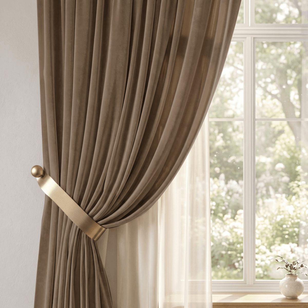 Шторы | ШТОРЫ КОЛЛЕКЦИЯ БАРХАТ БЕЖЕВЫЙ