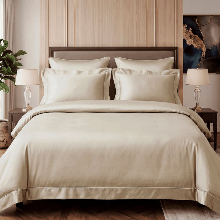 ПОСТЕЛЬНОЕ БЕЛЬЁ МАКО-САТИН "КЛАССИКА" МАРЦИПАН